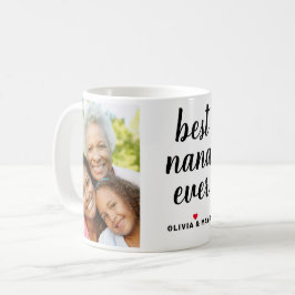 Best Nana je Personalisiert Mütter Tag Foto Kaffeetasse