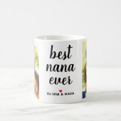 Best Nana je Personalisiert Mütter Tag Foto Kaffeetasse (Mittel)