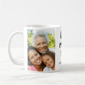 Best Nana je Personalisiert Mütter Tag Foto Kaffeetasse (Links)