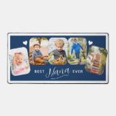 Best Nana jemals Calligraphy 5 Foto Desk Mat Schreibtischunterlage (Vorderseite)