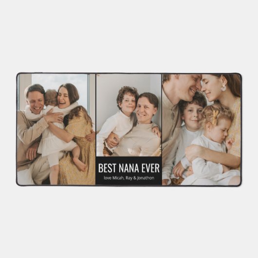 Best Nana jemals Custom Foto Schreibtischunterlage (Vorderseite)