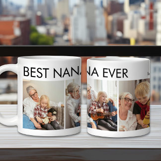 Best Nana jemals Custom Personalisiert Family Foto Kaffeetasse
