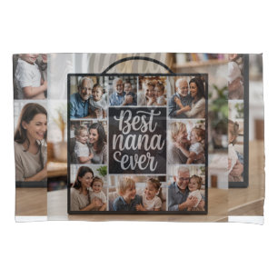 Best Nana jemals Personalisiertes Foto Pillowcase  Kissenbezug