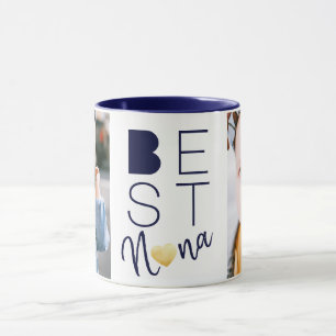 Best Nana Navy Blue Zwei Foto Tasse