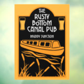 Best Narrowboat Pubs Fensteraufkleber (Blatt 3)