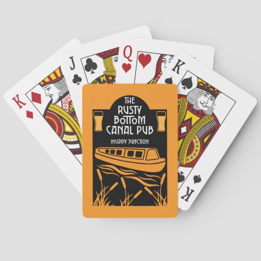 Best Narrowboat Pubs Spielkarten (Rückseite)