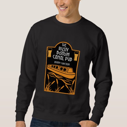 Best Narrowboat Pubs Sweatshirt (Vorderseite)