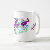 Best Neighbor jemals! Geschenkcocktail personalisi Kaffeetasse (VorderseiteRechts)