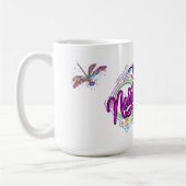 Best Neighbor jemals! Geschenkcocktail personalisi Kaffeetasse (Links)