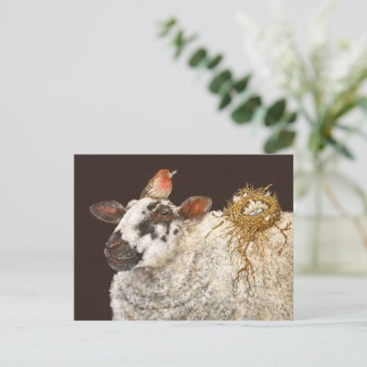 Best Nest Postcard Postkarte (Stehend Vorderseite)