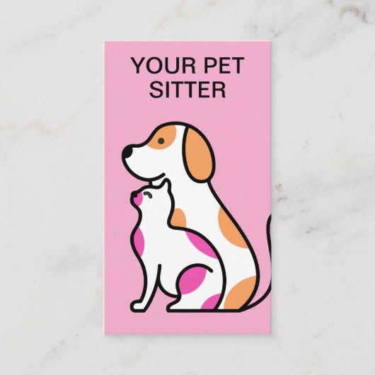 Best New Pet Sites Kontakt Visitenkarten Visitenkarte (Vorderseite)