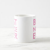 Best Niece Ever Tasse Modernes, einfaches (Mittel)