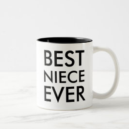 Best Niece Ever Tasse | Tante-Onkel-Geschenkidee