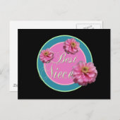 Best Niece Postkarte (Vorne/Hinten)