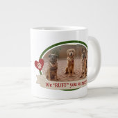 Best Niedlich Funny Foto Hund Vater Tasse (Vorderseite Rechts)