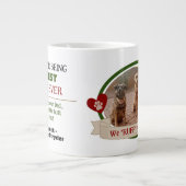 Best Niedlich Funny Foto Hund Vater Tasse (Vorderseite)