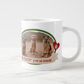 Best Niedlich Funny Foto Hund Vater Tasse (Rechts)
