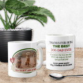 Best Niedlich Funny Foto Hund Vater Tasse