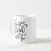 Best Nina Ever, handschriftlich Kaffeetasse (Vorderseite Links)