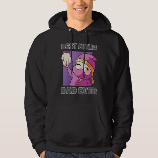 Best Ninja Vater Hoodie (Vorderseite)