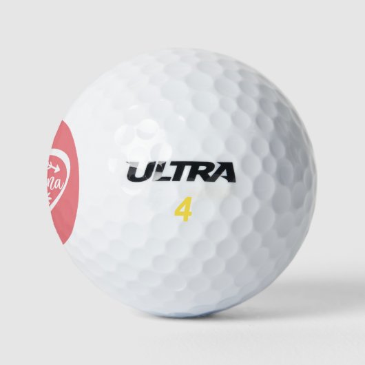 Best Nonna Ever Golfball (Logo)