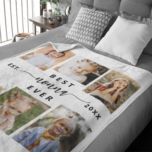 Best Nonna Ever - Grandchildren Fleecedecke