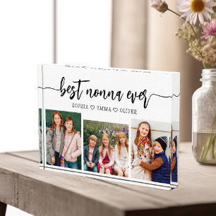 Best Nonna Ever - Grandchildren Fotoblock