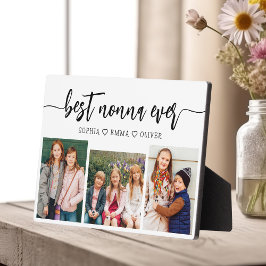 Best Nonna Ever - Grandchildren Fotoplatte