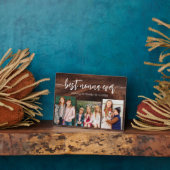 Best Nonna Ever - Grandchildren Holzfotografie Fotoplatte (Seite)