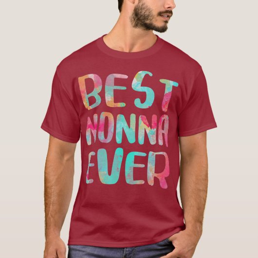 Best Nonna Ever Italienisches Grandma Shirt (Vorderseite)
