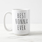 Best Nonna Ever Mug Italian Grandmother Gift Kaffeetasse (Links)