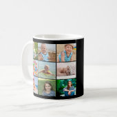 Best Nonna Grandmutter 9 Foto Kaffeetasse (Vorderseite Links)