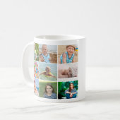 Best Nonna Grandmutter 9 Foto Kaffeetasse (Vorderseite Links)