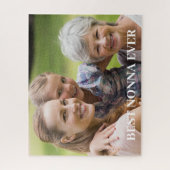 Best Nonna Grandmutter Foto Puzzle (Vertikal)