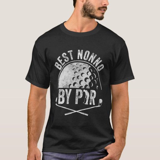 Best Nonno by Par Golf Golf Golfer T-Shirt (Vorderseite)