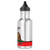 Best Not Poke - Kalifornien Edelstahlflasche (Rechts)