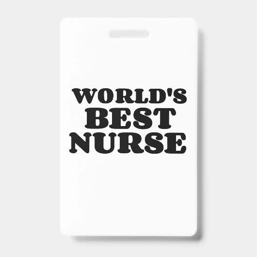 BEST NURSE AUSWEIS (Vorderseite)