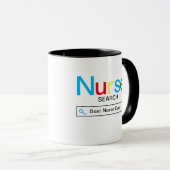 Best Nurse Ever Search Motor Ergebnis Tasse (VorderseiteRechts)