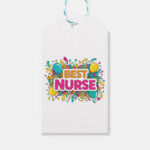 Best Nurse-Geschenk-Tag Geschenkanhänger (Vorderseite)