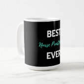 Best Nurse Practitioner Kaffeetasse (Vorderseite Links)