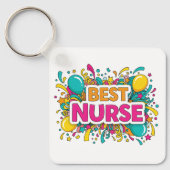 Best Nurse Schlüsselanhänger (Vorderseite)