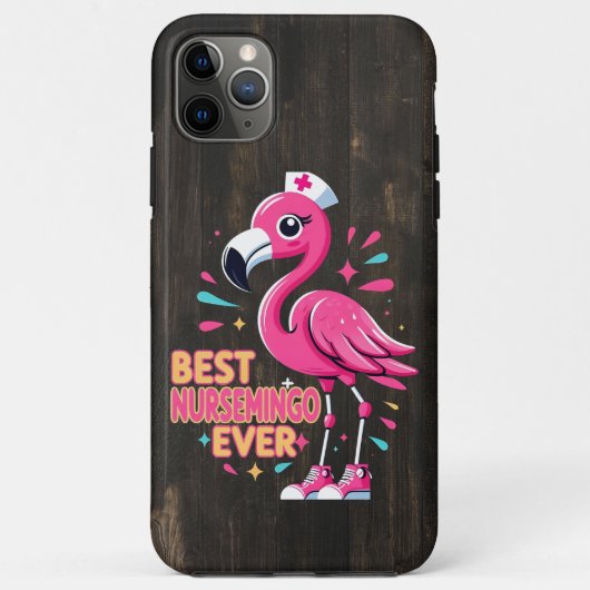 Best Nursemingo Ever Nurse Flamingo Lover Case-Mate iPhone Hülle (Rückseite)