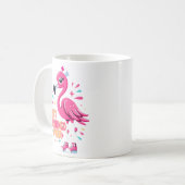 Best Nursemingo Ever Nurse Flamingo Lover Kaffeetasse (Vorderseite Links)