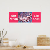 Best Nurses Poster Beste CNAs Drucke Pflegen (Küche)