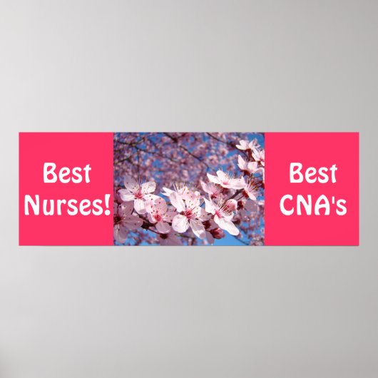 Best Nurses Poster Beste CNAs Drucke Pflegen (Vorne)