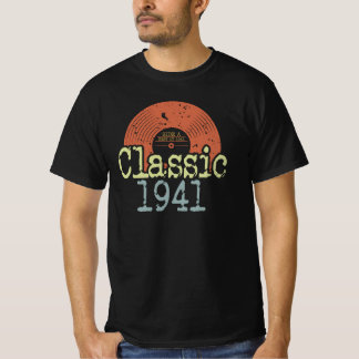 Best of 1941 Classic Vinyl, Geboren 1941 Geburtsta T-Shirt