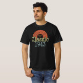 Best of 1943 Classic Vinyl, Geboren 1943 Geburtsta T-Shirt (Vorne ganz)