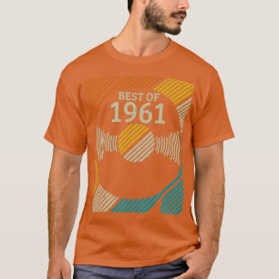 Best Of 1961 Vintage Vinyl-Schallplatte DJ 60. Geb T-Shirt