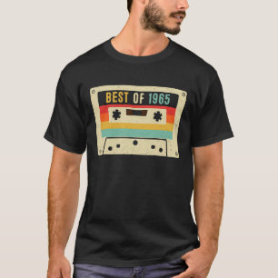 Best of 1965 Cassette Tape Retro Vintag 58. Birt T-Shirt