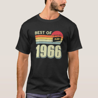 Best of 1966 Vintag Retro-Kassettenband 56. Birt T-Shirt